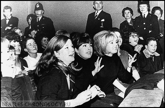 FLASHBACK WEEKLY / DAILY IMAGES FROM HDM ARHIVE LIBRARY Images taken in November 1963 of crowds who attended to the ABC cinema in Hull's Ferensway to see The Beatles perform on Sunday, 24th November, 1963. Also pictured are crowds of fans who stayed out to queued outside the cinema in early November to get tickets. ***This was The Beatles' third performance in Hull, Yorkshire, but their first at the ABC Cinema. This was the 20th date of their 1963 Autumn Tour, throughout which they played a standard set of 10 songs: I Saw Her Standing There, From Me To You, All My Loving, You Really Got A Hold On Me, Roll Over Beethoven, Boys, Till There Was You, She Loves You, Money (That's What I Want) and Twist And Shout. The Beatles returned once more to the ABC Cinema, on 16 October 1964.*** Courtesy of Beatlesbible.com